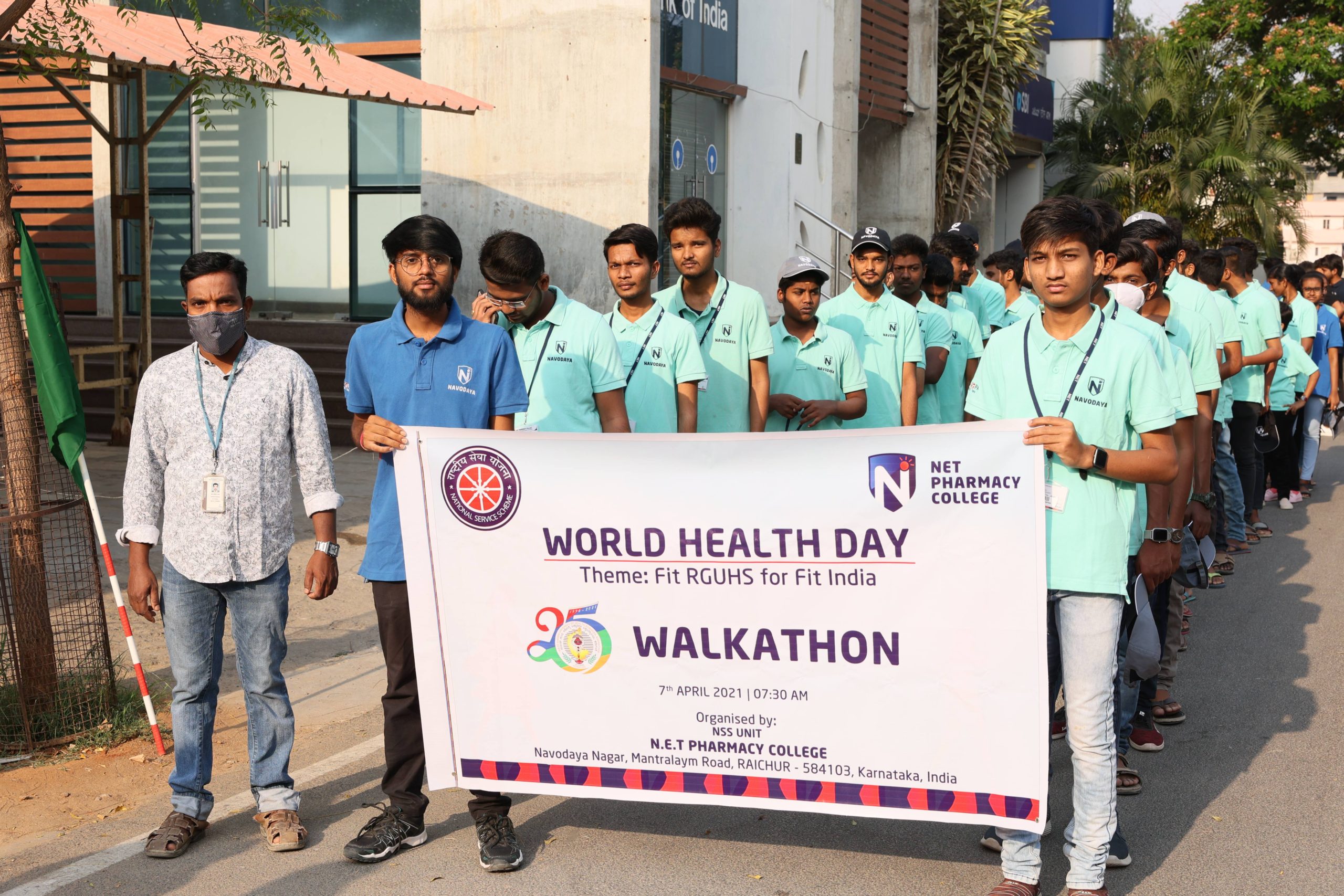 WALKATHON THEME: FIT RGUHS FOR FIT INDIA