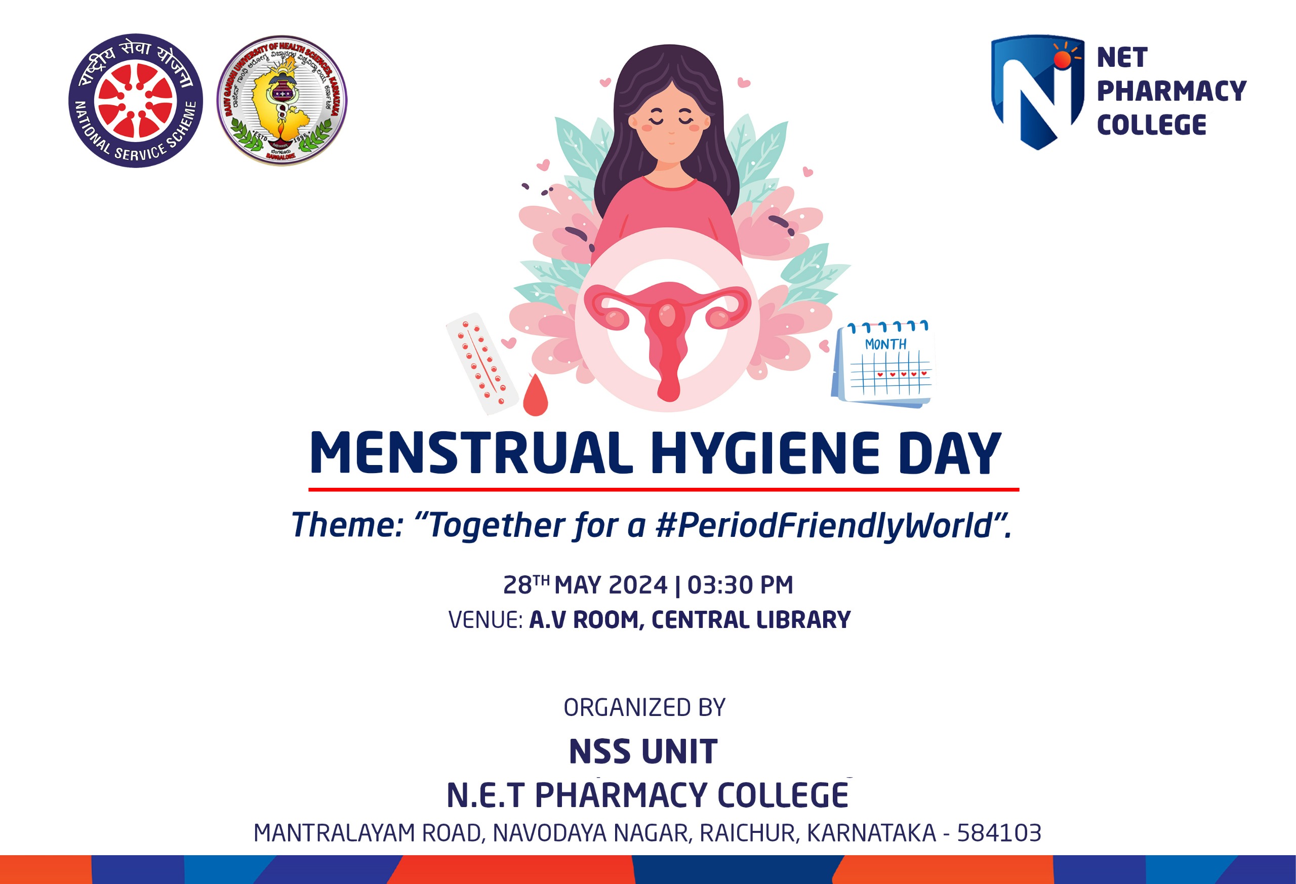 World Menstruation Hygiene Day Celebration on 28th May 2024