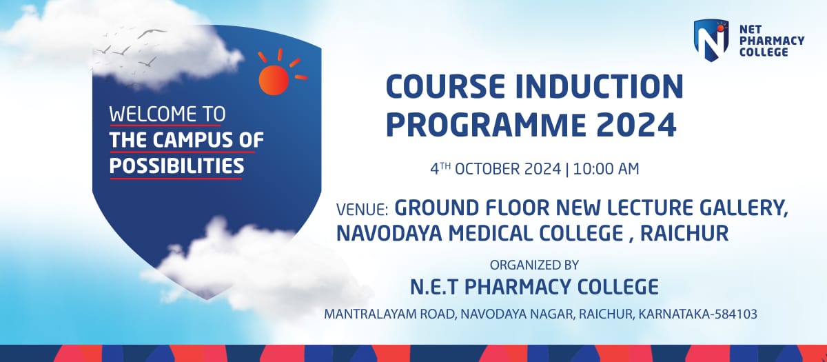 COURSE INDUCTION PROGRAMME 2024